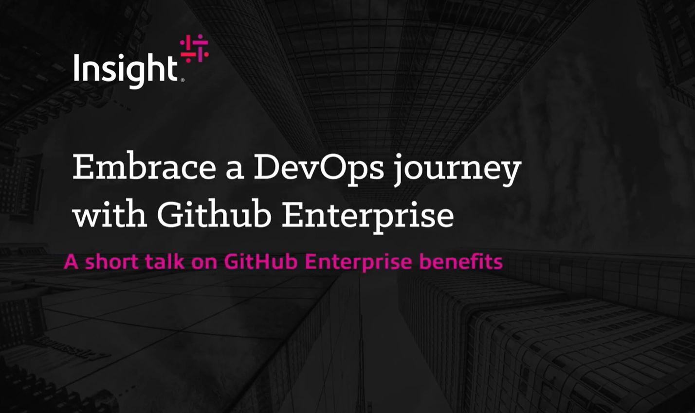 Article Embrace a DevOps journey with GitHub Enterprise Image