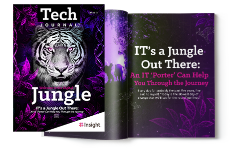 Article Issue 2 Tech Journal magazine: IT’s a Jungle Out There: An IT ‘Porter’ Can Help You Through the Journey Image