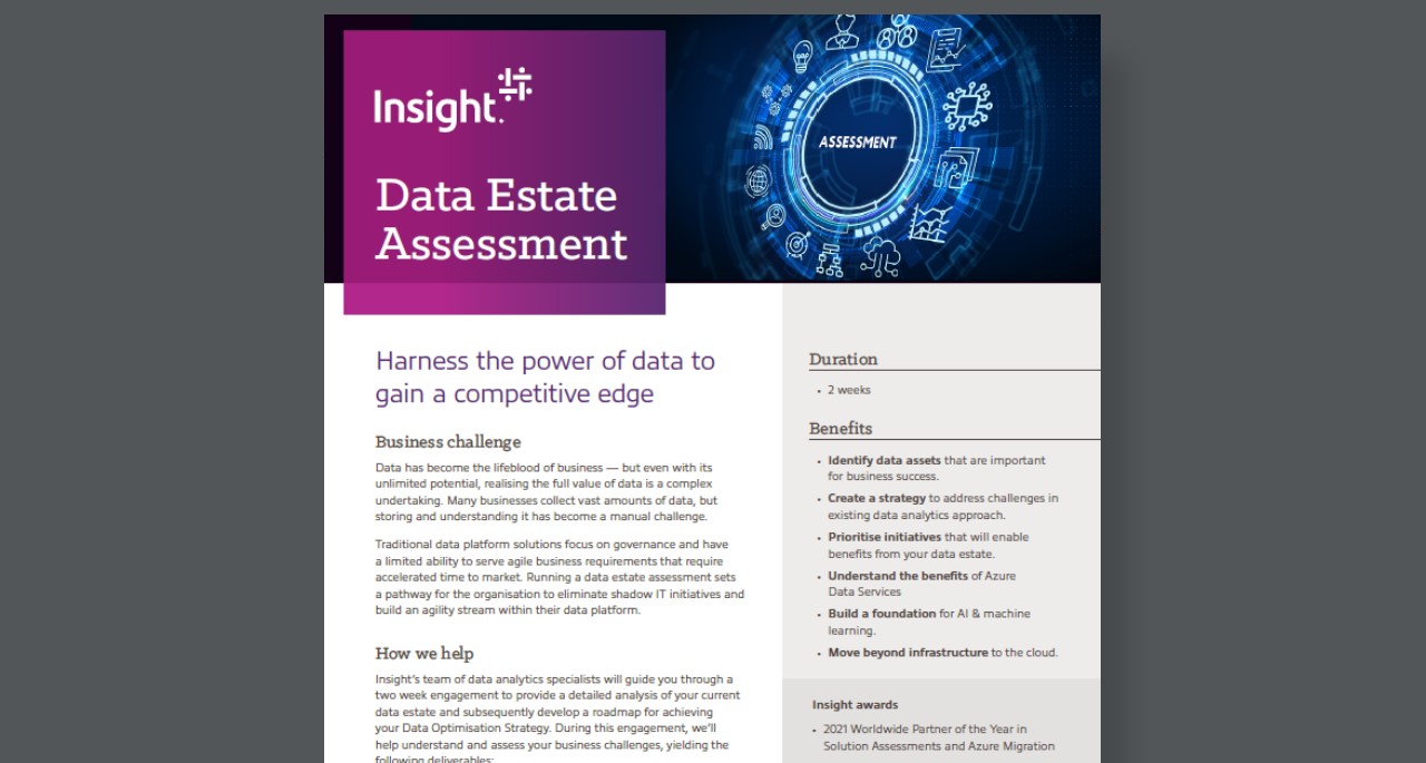 Article Assess your data estate for modernisation Image