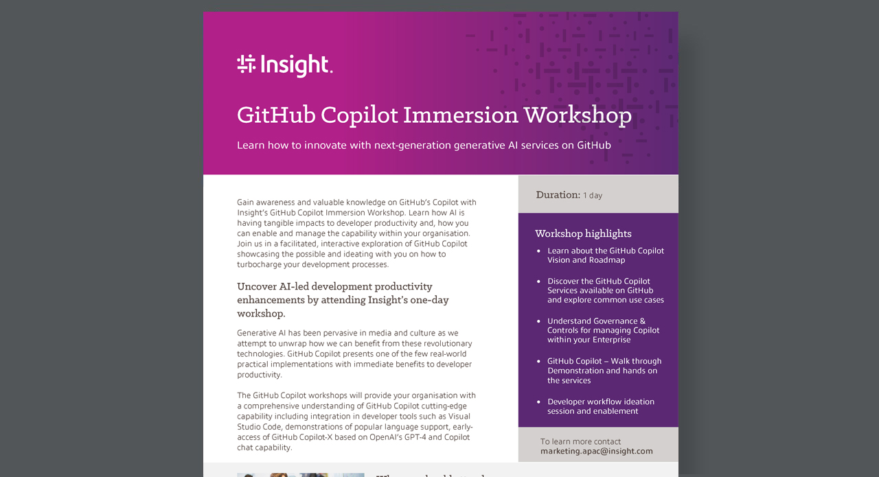 Article GitHub Copilot Immersion Workshop  Image