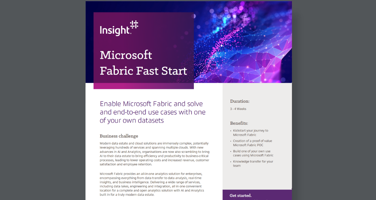 Article Microsoft Fabric Fast Start  Image