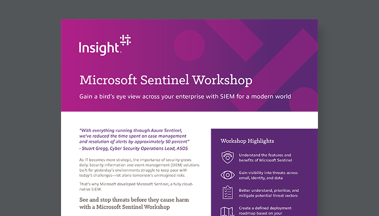 Article Microsoft Sentinel Workshop Image