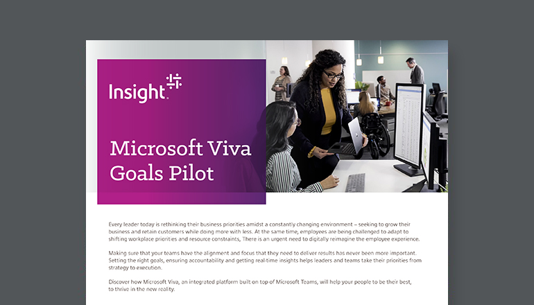 Article Microsoft Viva Goals Pilot Image