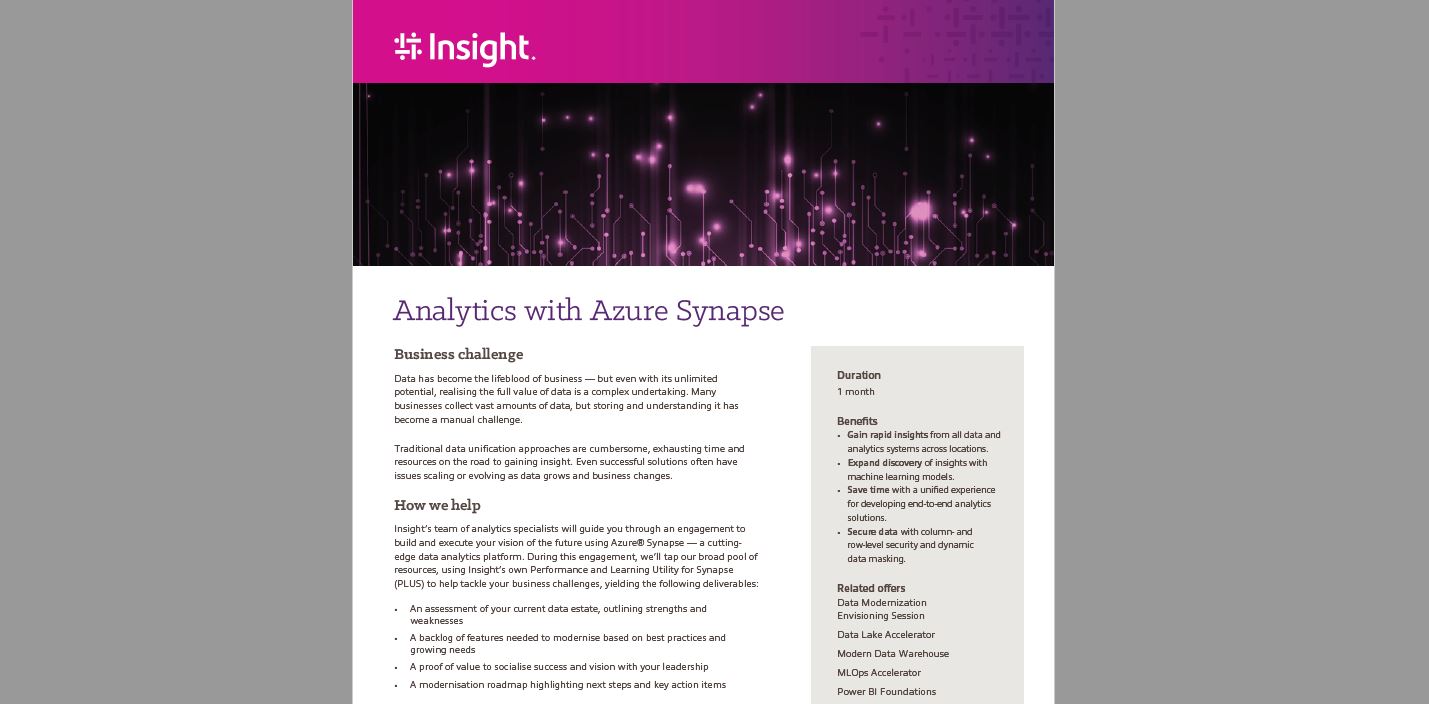 Article Analytics with Azure Synapse Image