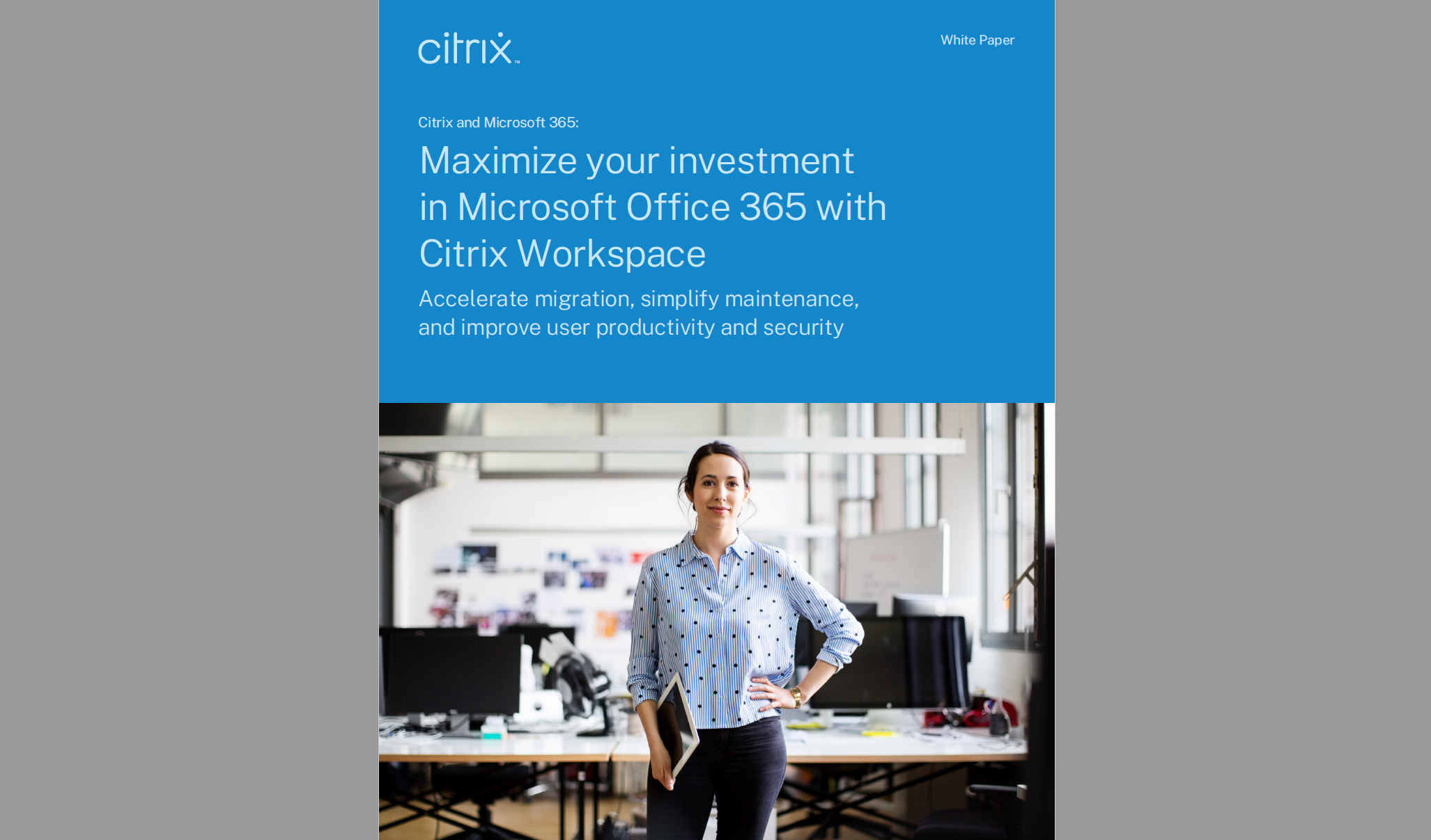 Article Maximise your investment in Microsoft Office 365 with Citrix Workspace Image