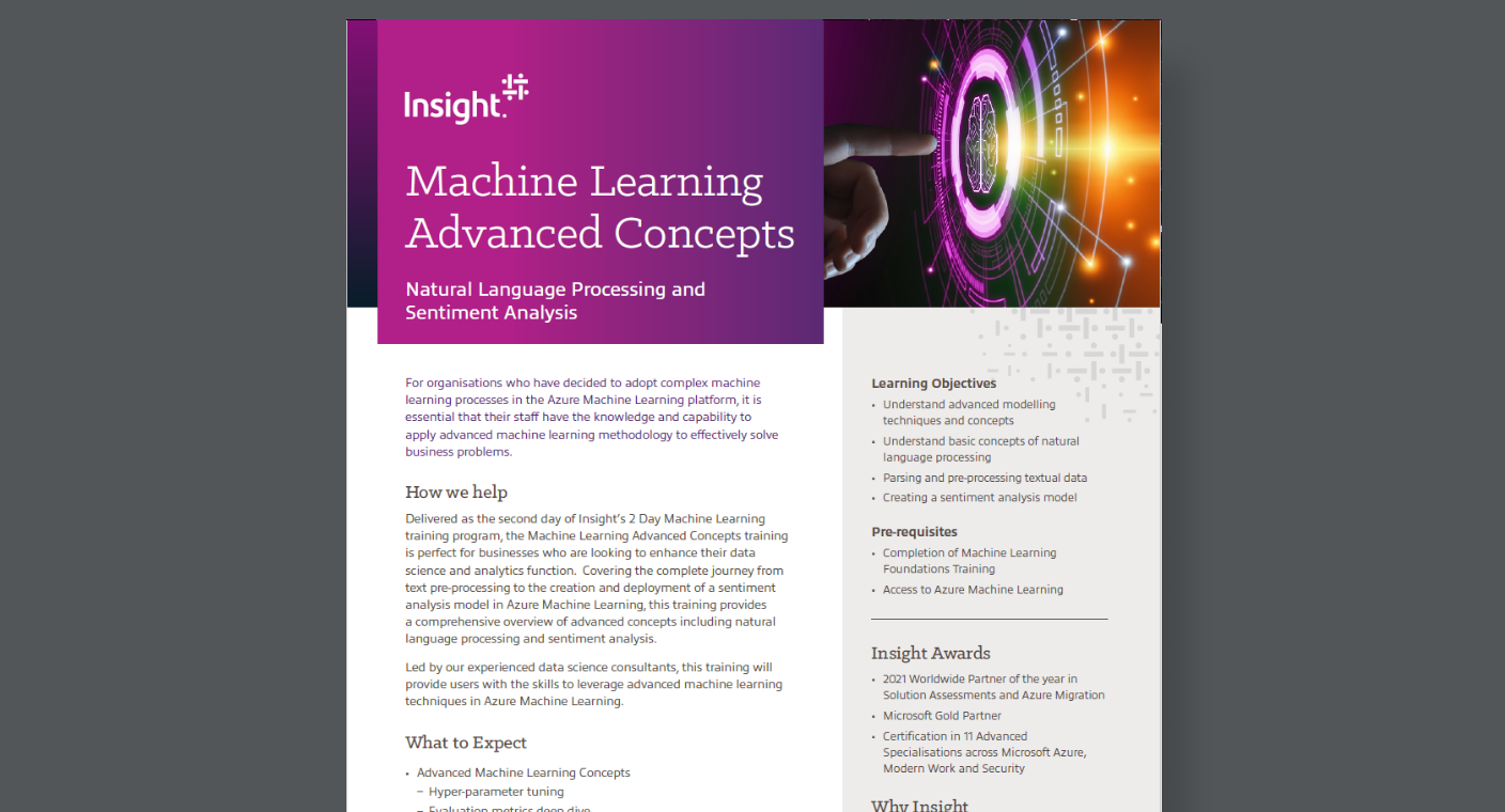 Article Machine Learning Advanced Concepts Training  Image