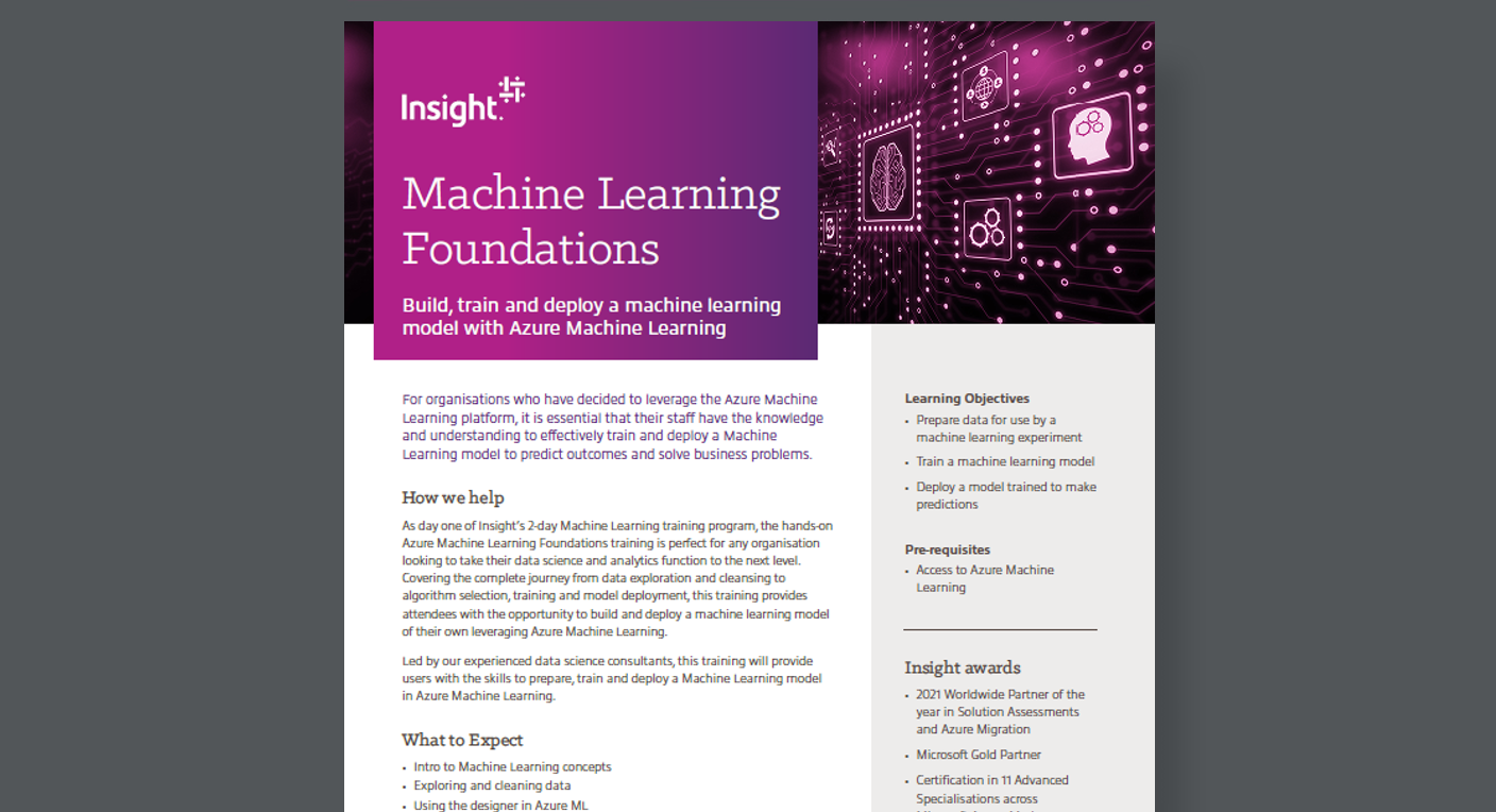 Article Machine Learning Foundations Training  Image