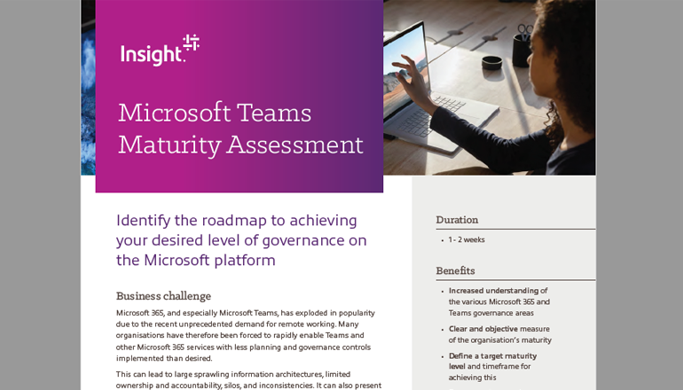 Article Microsoft Teams Maturity Assessment Image