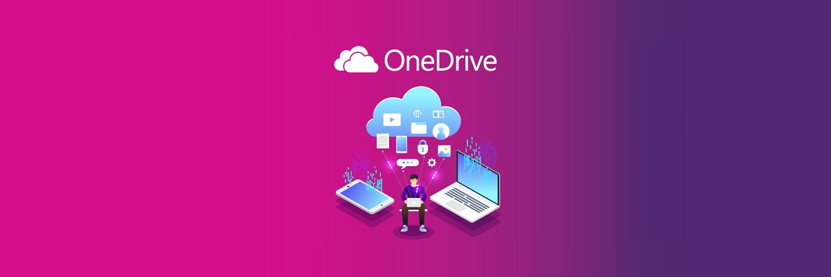 Vector of Microsoft onedrive