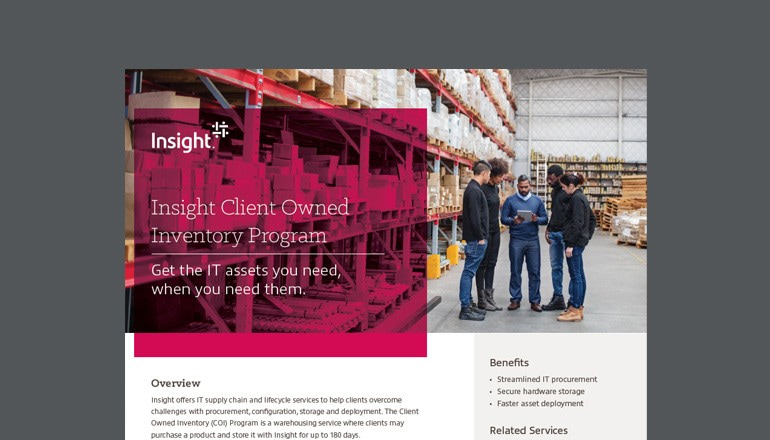 Insight Client-Owned Inventory Program