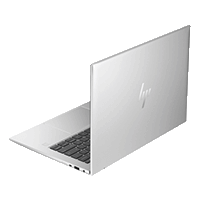 HP laptop left side back